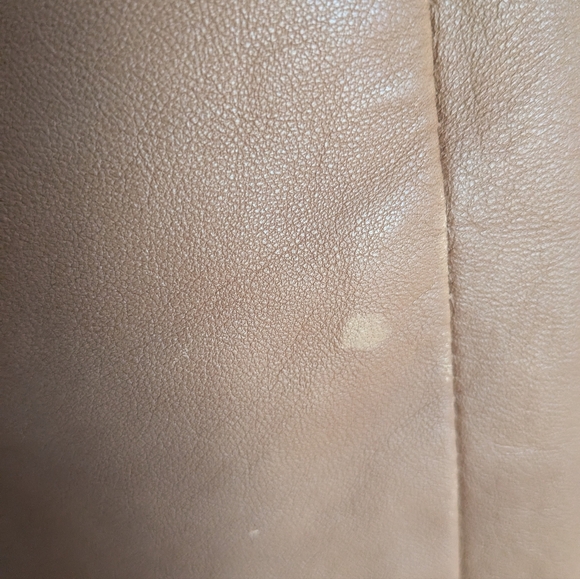 Vintage Danier Made in Canada Genuine Soft Leather Longline Blazer L - Picture 6 of 7